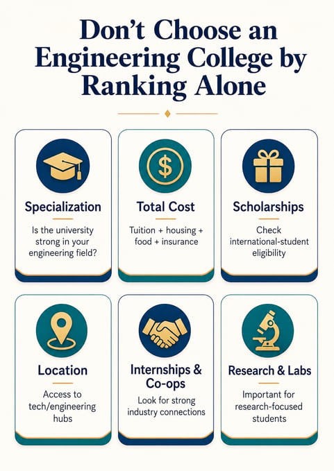 Engineering College by Ranking Alone