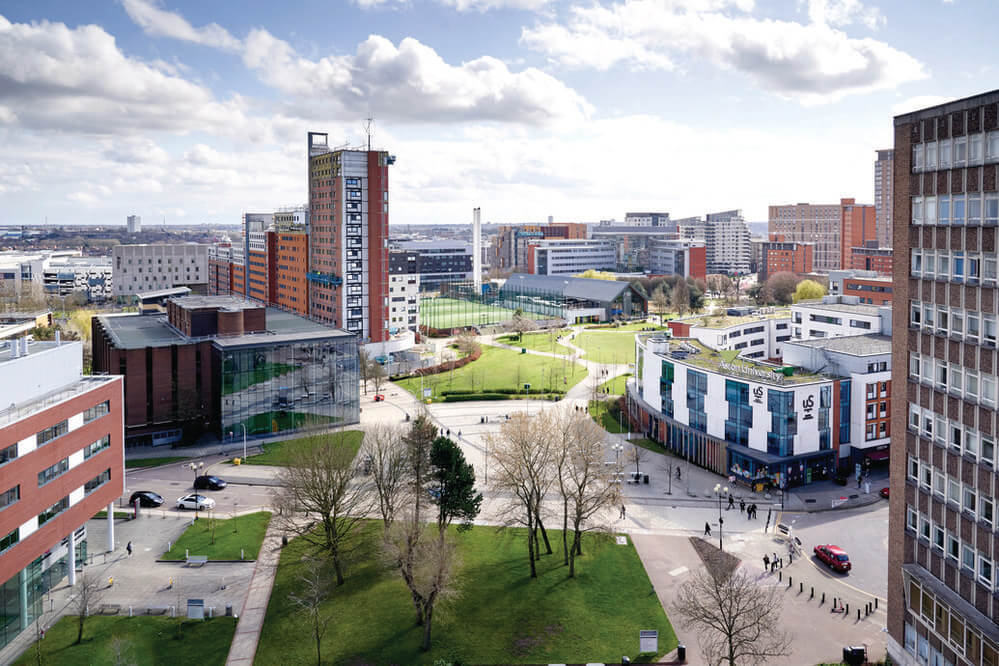 Aston University campus