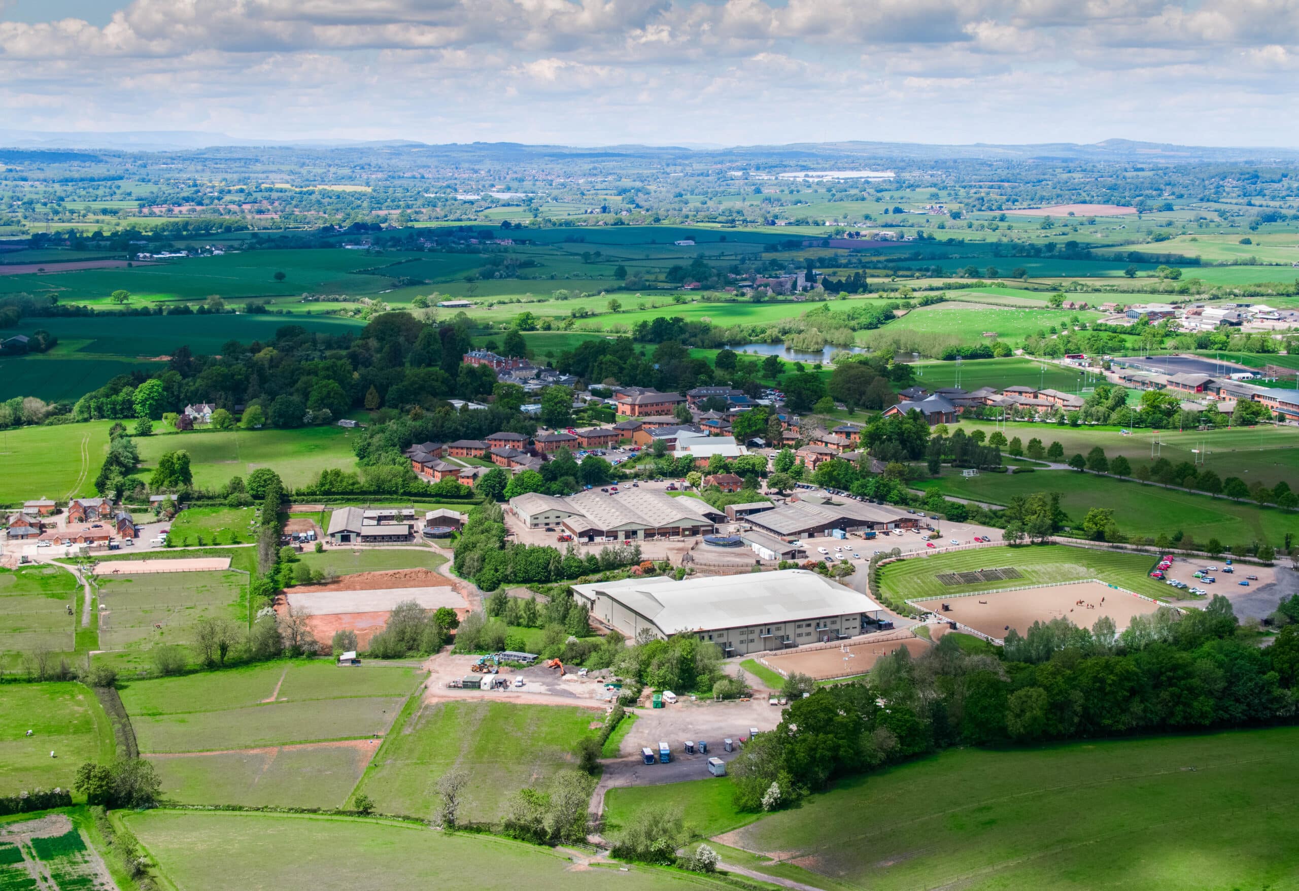 Hartpury University & College campus